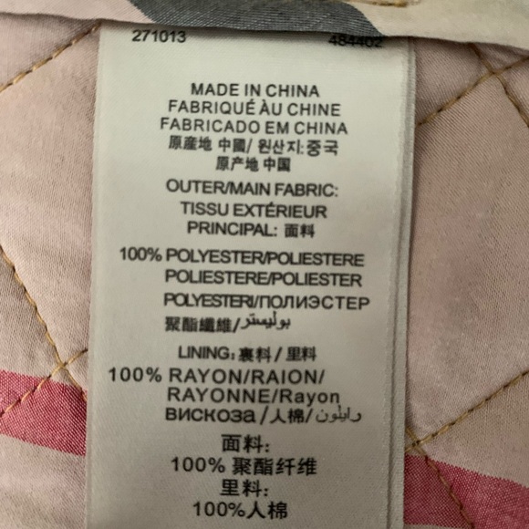 Bititirry gold, quilted jacket, nova check lining extra small - Picture 4 of 10